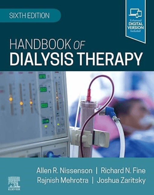 Handbook of Dialysis Therapy( کتاب درمان دیالیز نسخه ششم سال انتشار 2022 ) 